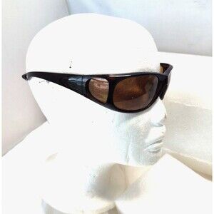 Fisherman Eyewear  Grander 90623 Men Women Sunglasses Brown Wrap 62-50-150 VGC